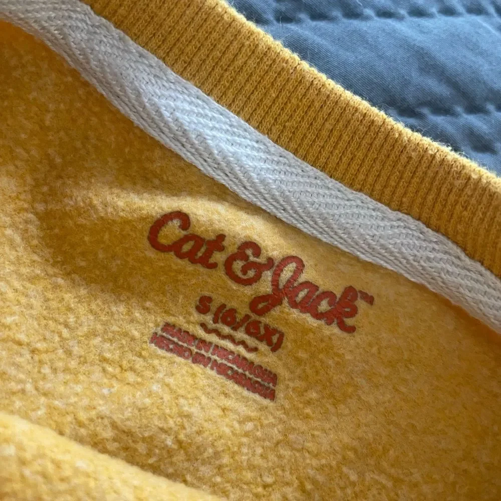 Weekend Vibes Kids Pajama Set - Mustard and Multicolor